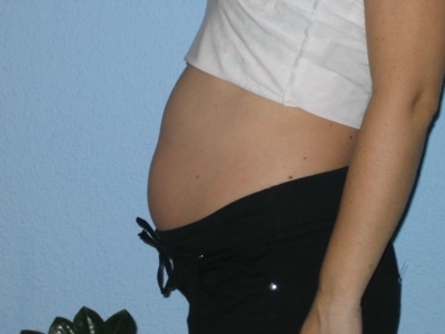 obrázek 17. týden těhotenství - bok