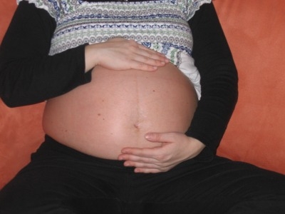 obrázek 33. týden těhotenství - profil
