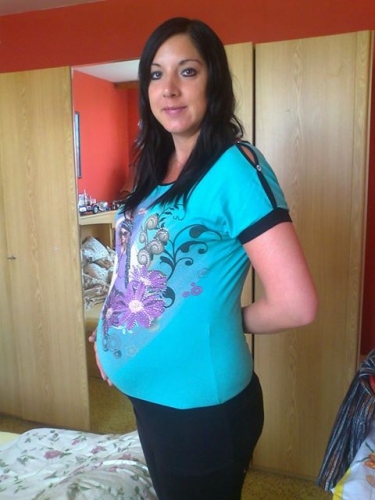 37 týden těhotenství modrý koník